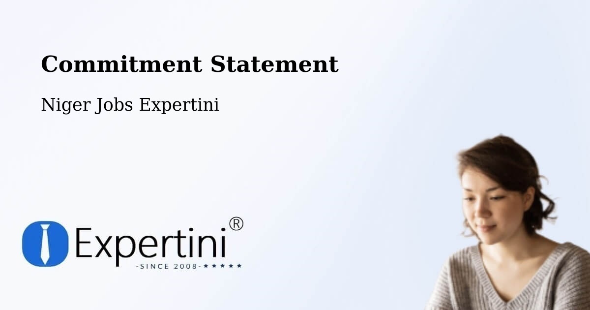 Corporate Commitment – Département De Tchin Tabaraden - Niger Jobs Expertini